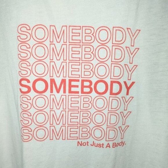 *3 FOR $9* Bella + Canvas Somebody Not Just A Body Muscle Tank Top Tee T-shirt S - Picture 2 of 3